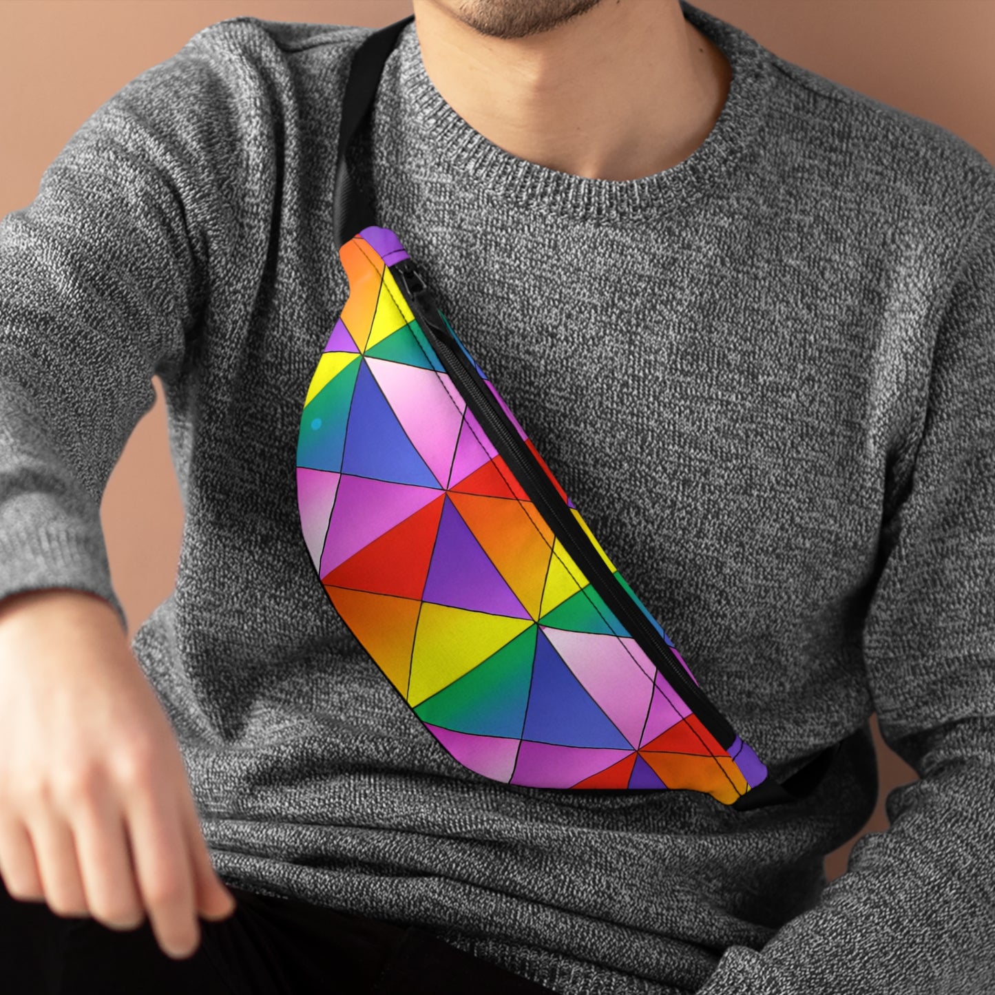 GlitterFlame - Gay Pride Fanny Pack Belt Bag