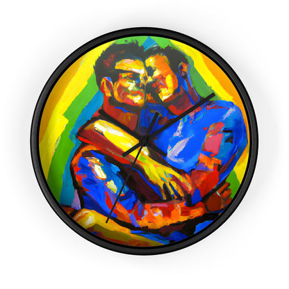 Tyler - Gay Love Wall Clock