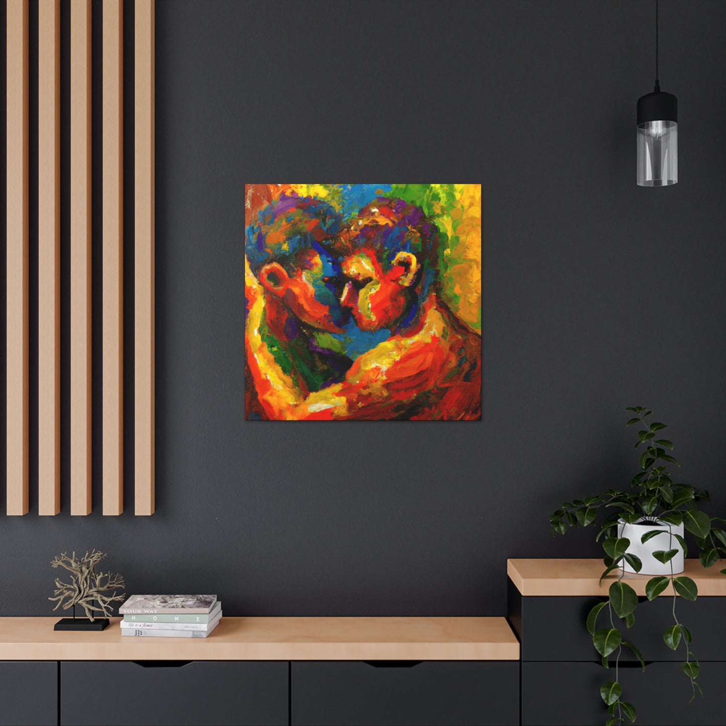 Skyler - Gay Love Canvas Art