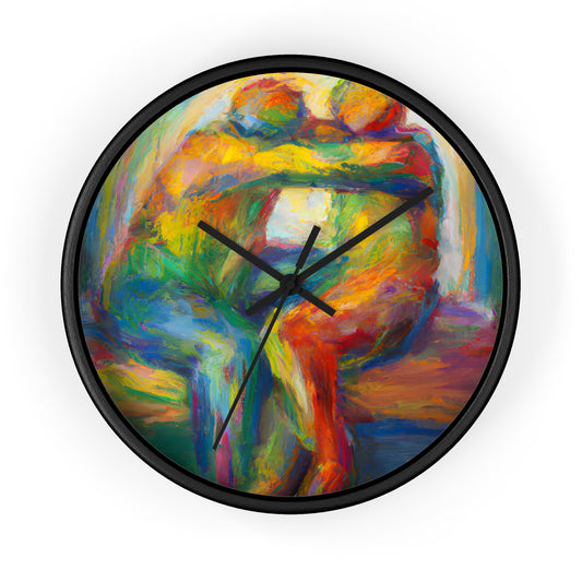 Ethan - Gay Love Wall Clock