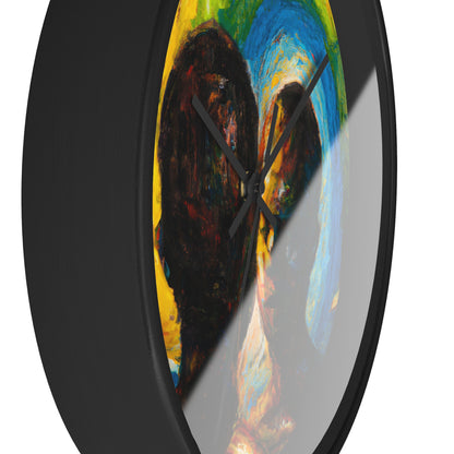 DaVinci. - Gay Hope Wall Clock