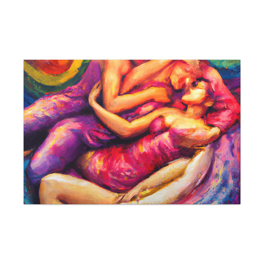 Zane - Gay Love Canvas Art