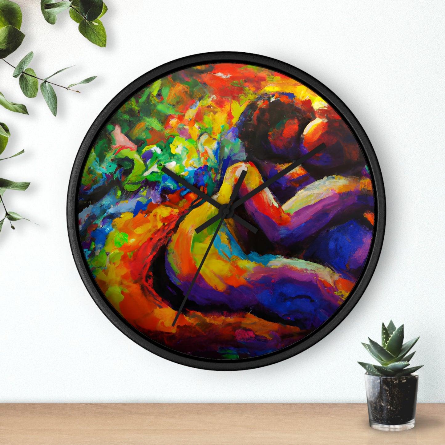Tyson - Gay Love Wall Clock