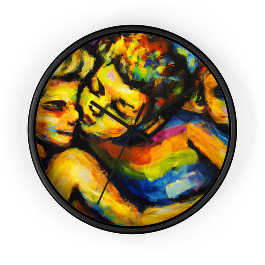 Raveen - Gay Love Wall Clock