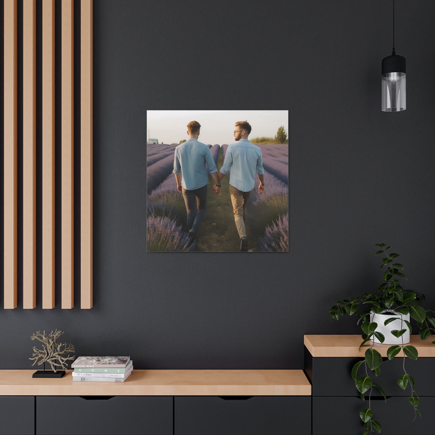 Daniel & Steven - Couple Canvas Art