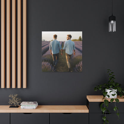 Daniel & Steven - Couple Canvas Art