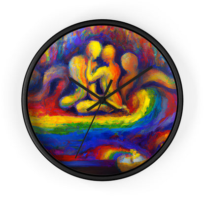 Dash - Gay Love Wall Clock