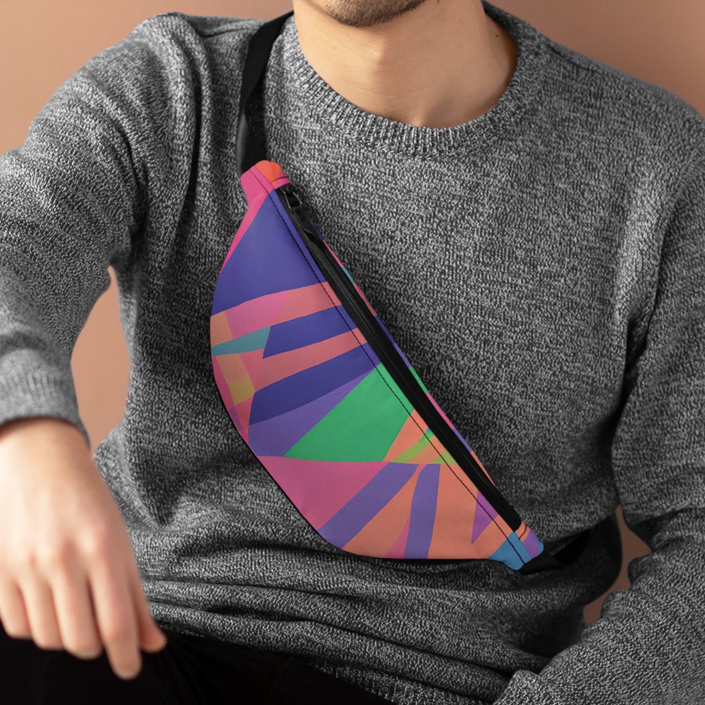 ElectricEcho - Gay Pride Fanny Pack Belt Bag