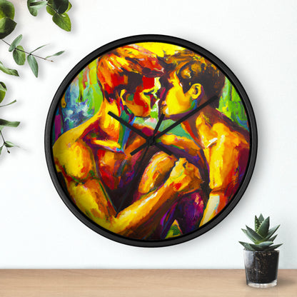 Maximus - Gay Love Wall Clock