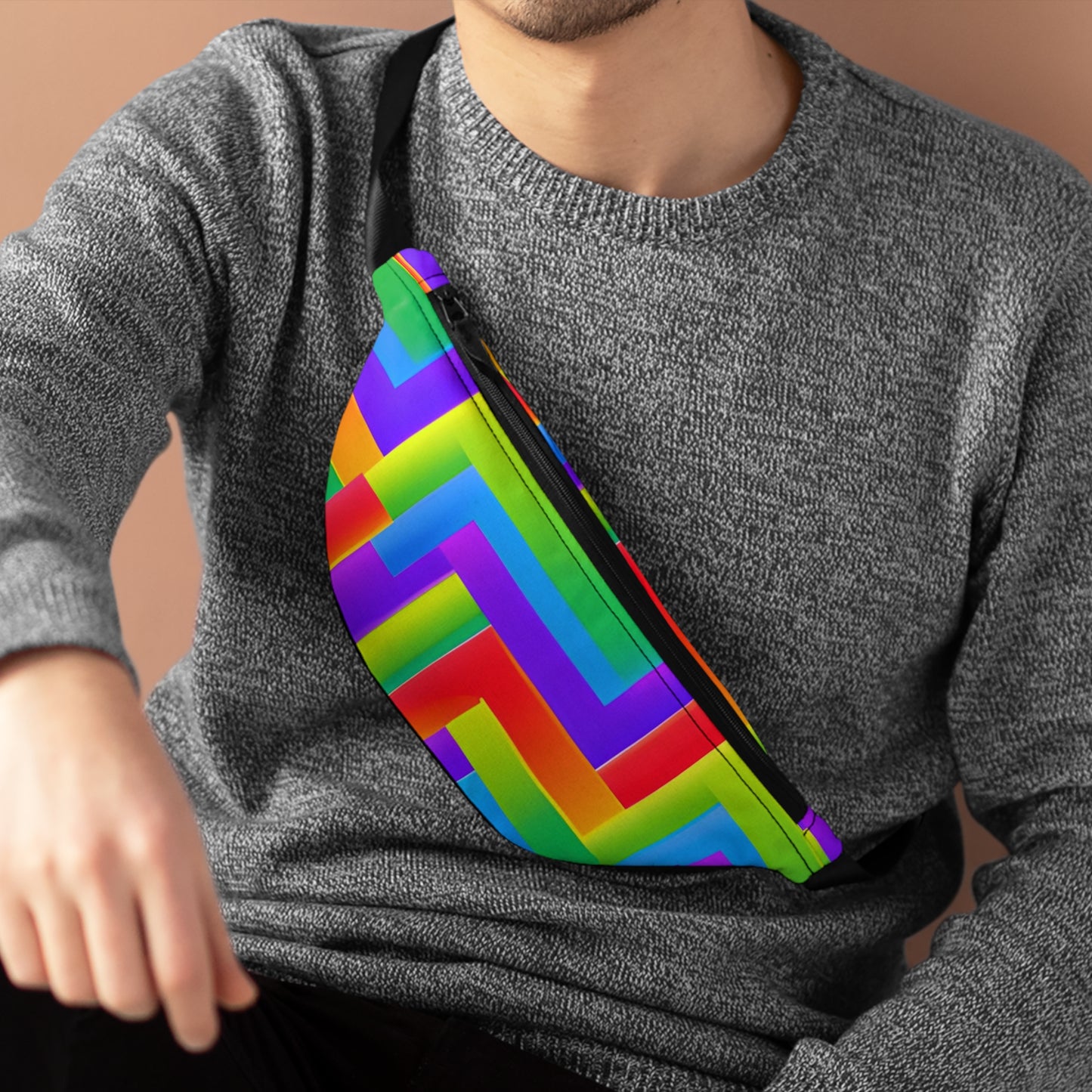 BlossomDazzle - Gay Pride Fanny Pack Belt Bag