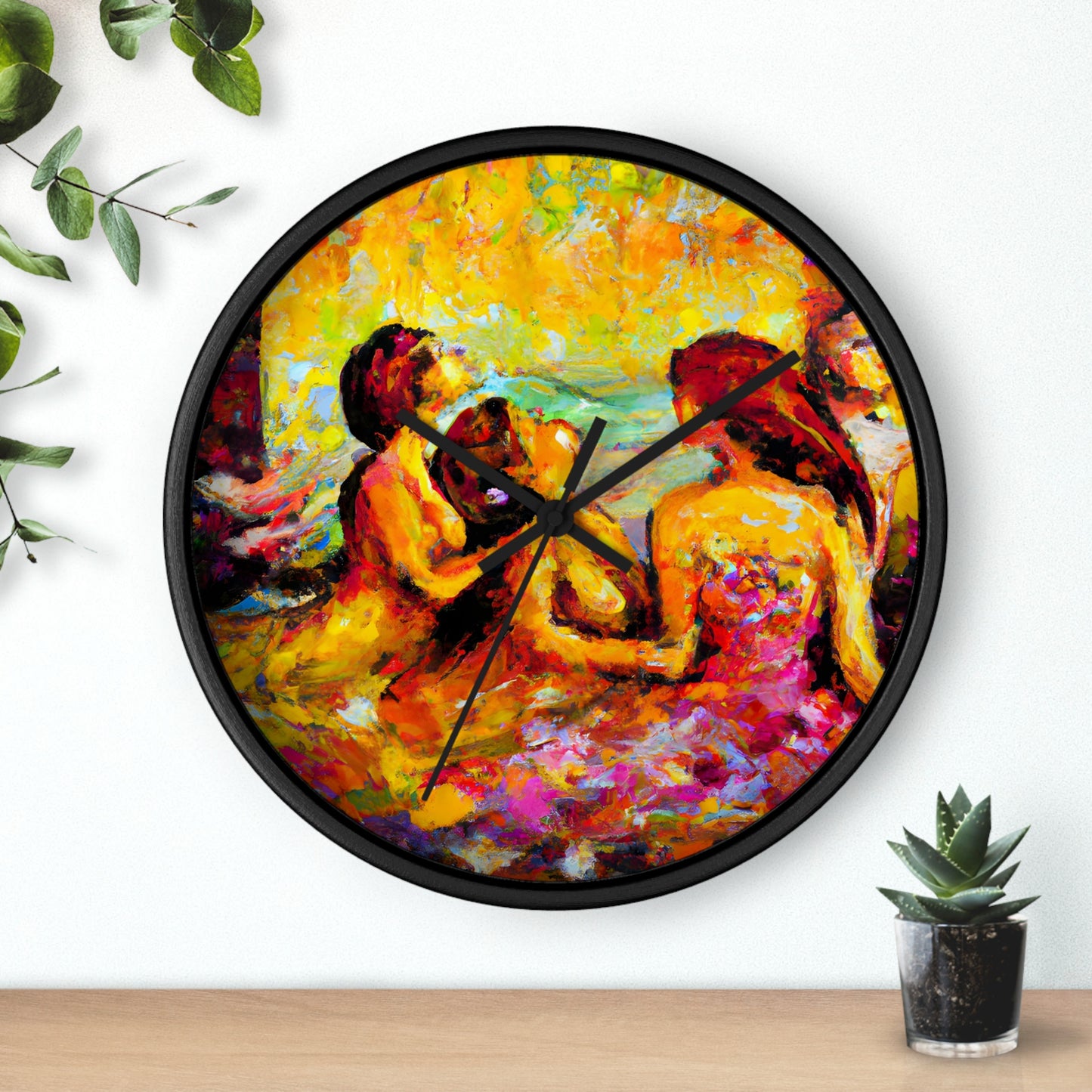 LeonardoVincii - Gay Hope Wall Clock