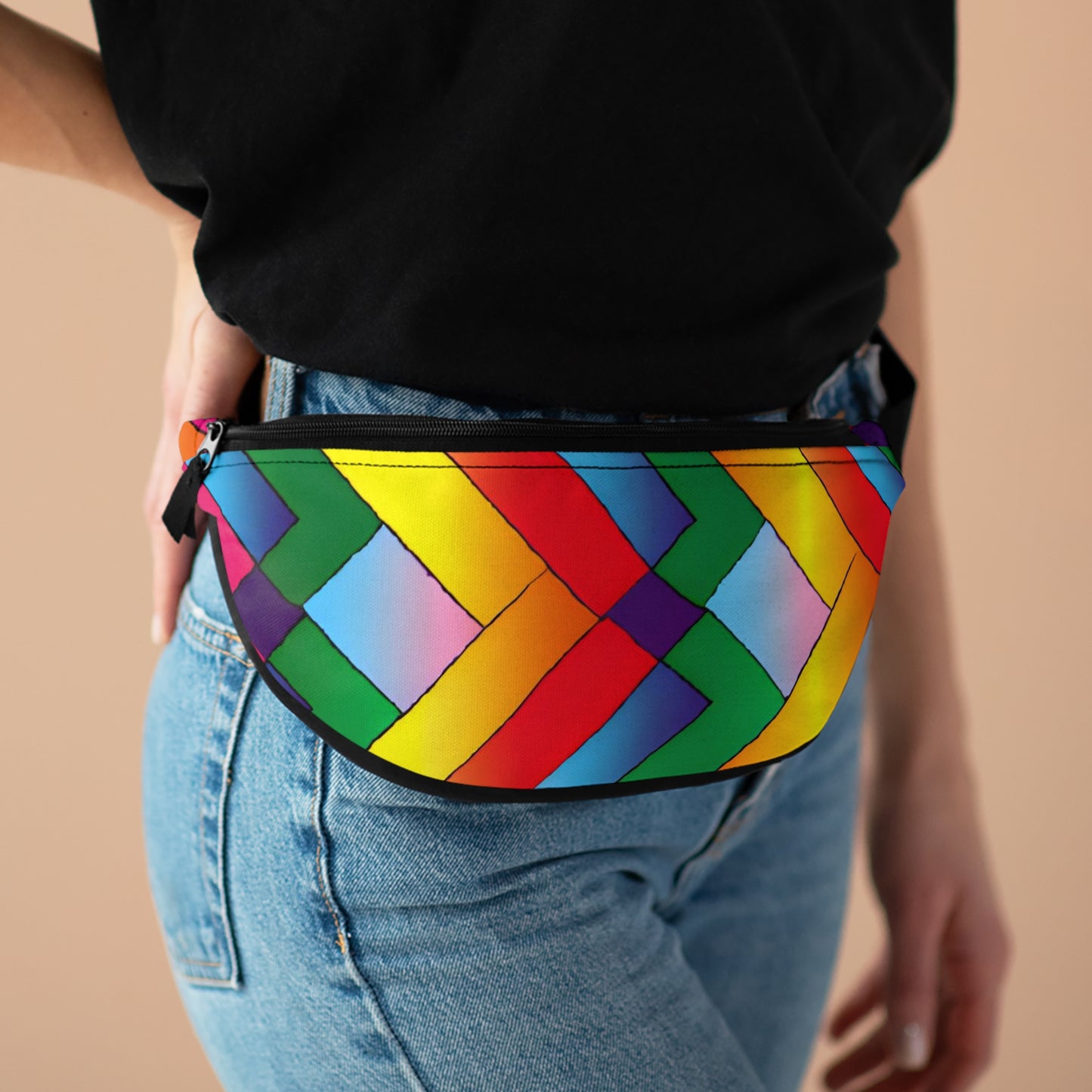 FlamboyantFerrari - Gay Pride Fanny Pack Belt Bag