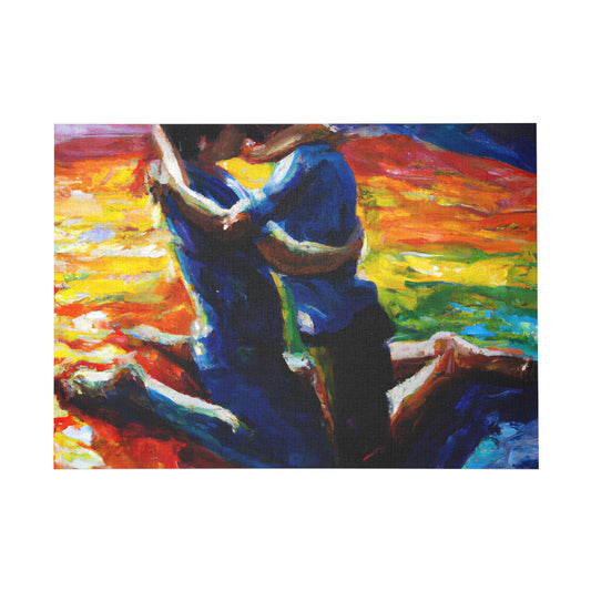 Jaxon - Gay Love Jigsaw Puzzle