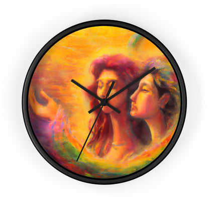 LeonardoDeVinci - Gay Hope Wall Clock