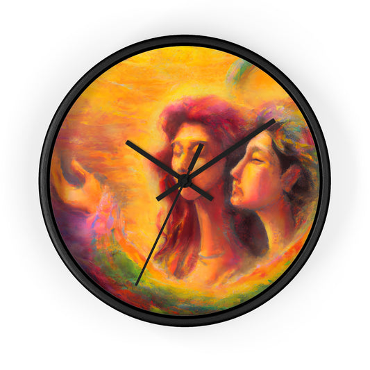 LeonardoDeVinci - Gay Hope Wall Clock
