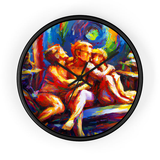 Jesse - Gay Love Wall Clock