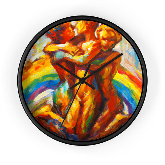 Daxx - Gay Love Wall Clock