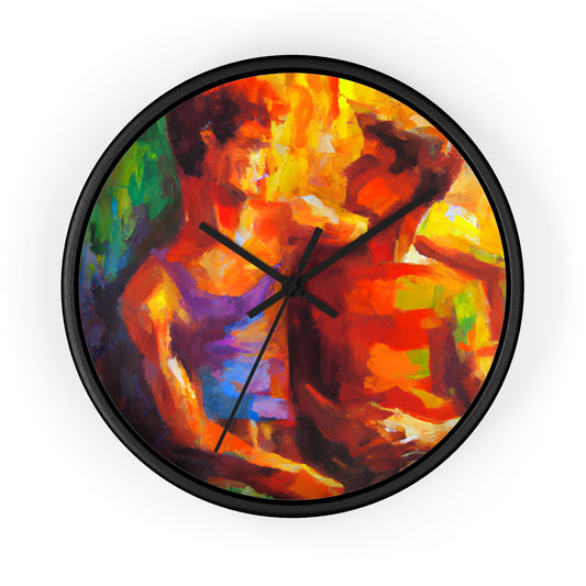 Maxwell - Gay Love Wall Clock