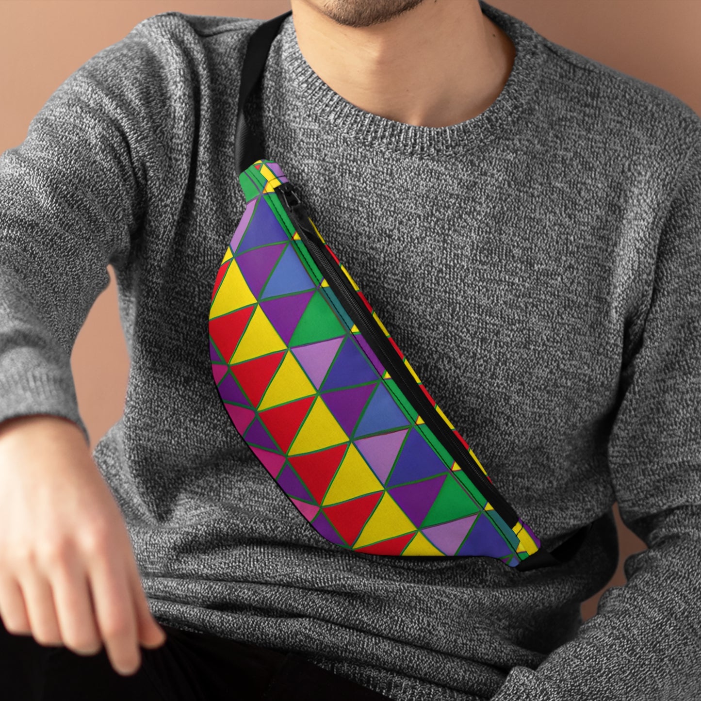 CrystalCarnival - Gay Pride Fanny Pack Belt Bag
