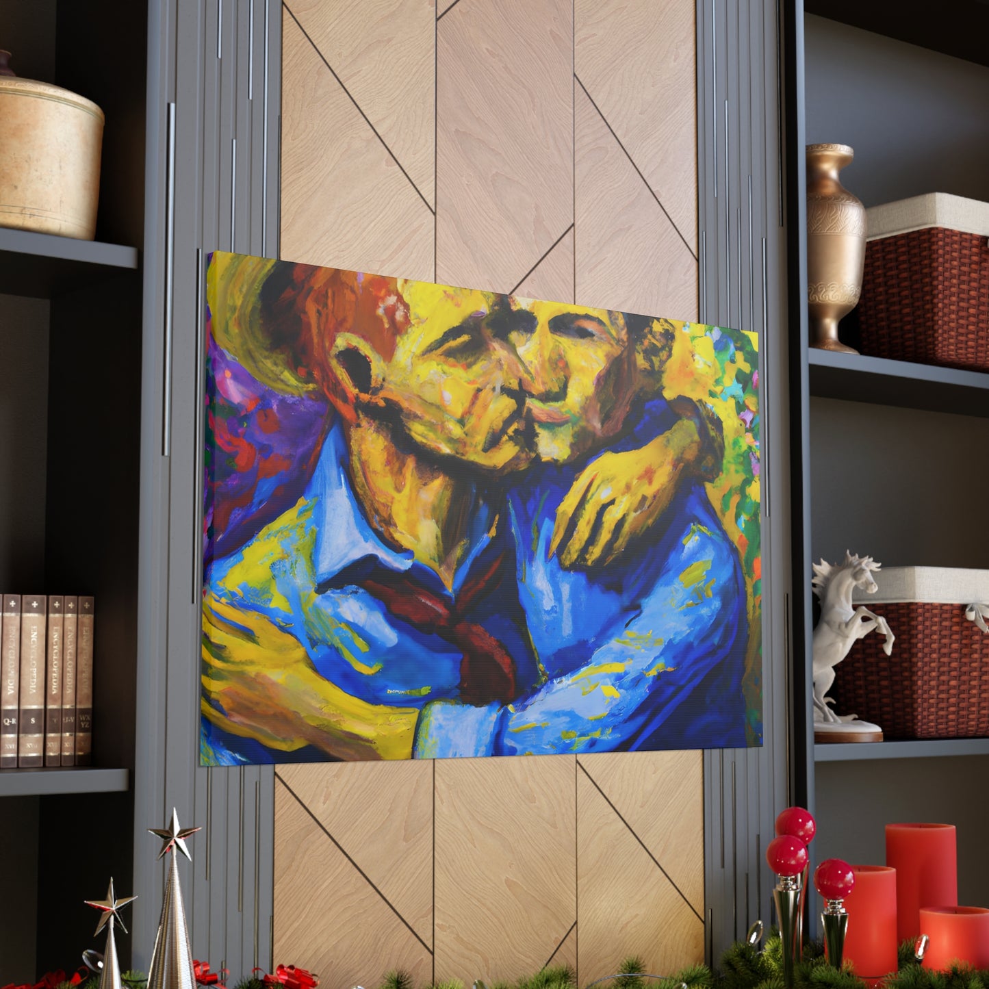 RadiantRembrandt - Gay Couple Wall Art