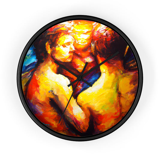 Jayden - Gay Love Wall Clock