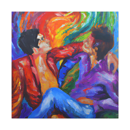 Trevor - Gay Love Canvas Art