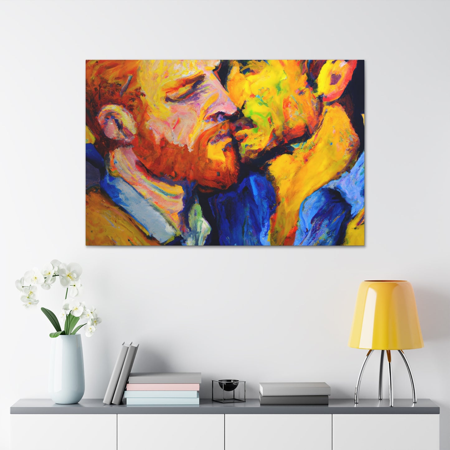 LaurenceMasterpiece - Gay Couple Wall Art