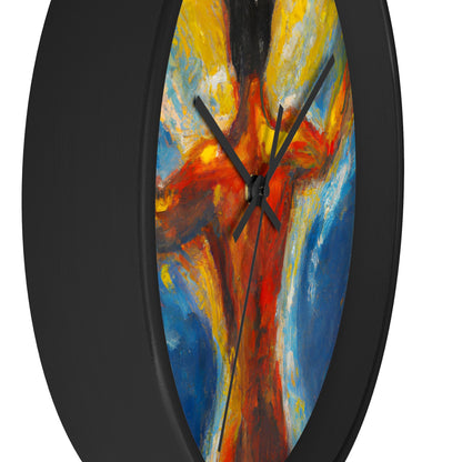 Leonida da Vinci - Gay Hope Wall Clock