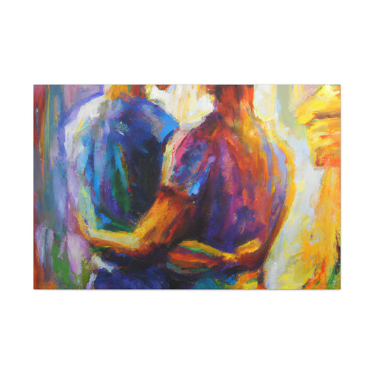 Fenton - Gay Love Canvas Art