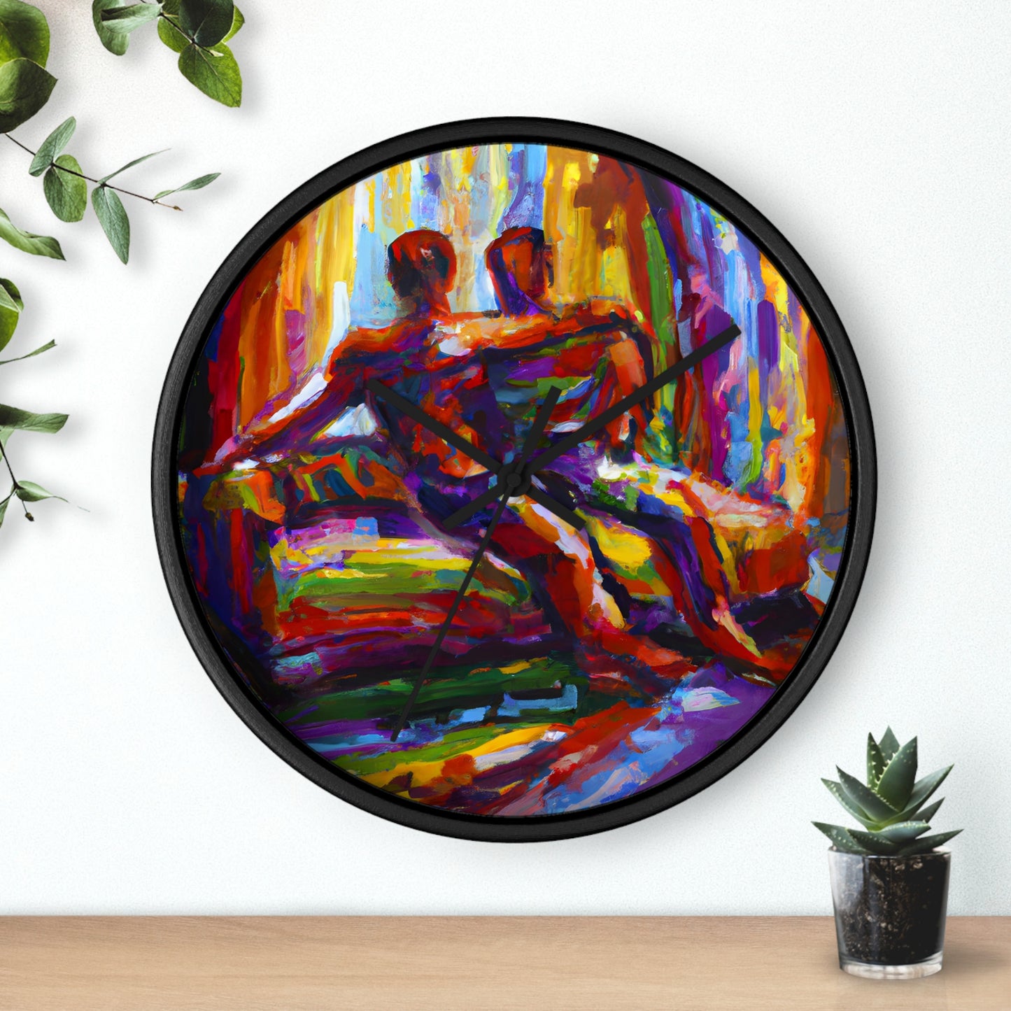 Maxwell - Gay Love Wall Clock