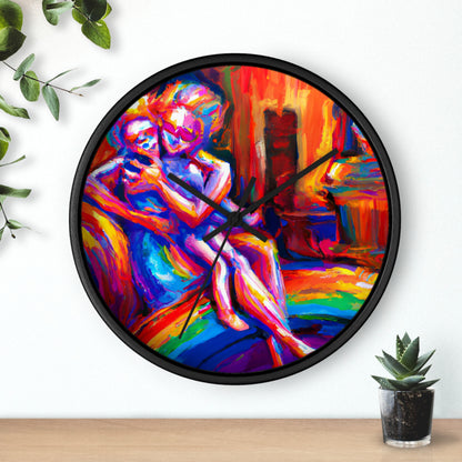 Brandon - Gay Love Wall Clock