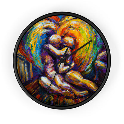 Robbie - Gay Love Wall Clock