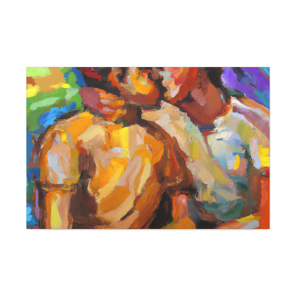 Maxwell - Gay Love Canvas Art