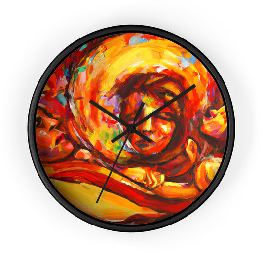 LeonardoDaVinci - Gay Hope Wall Clock