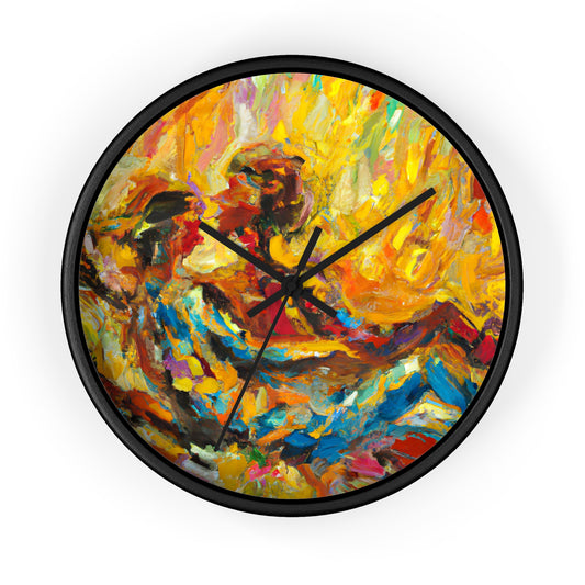 LeonardoDeVinci - Gay Hope Wall Clock