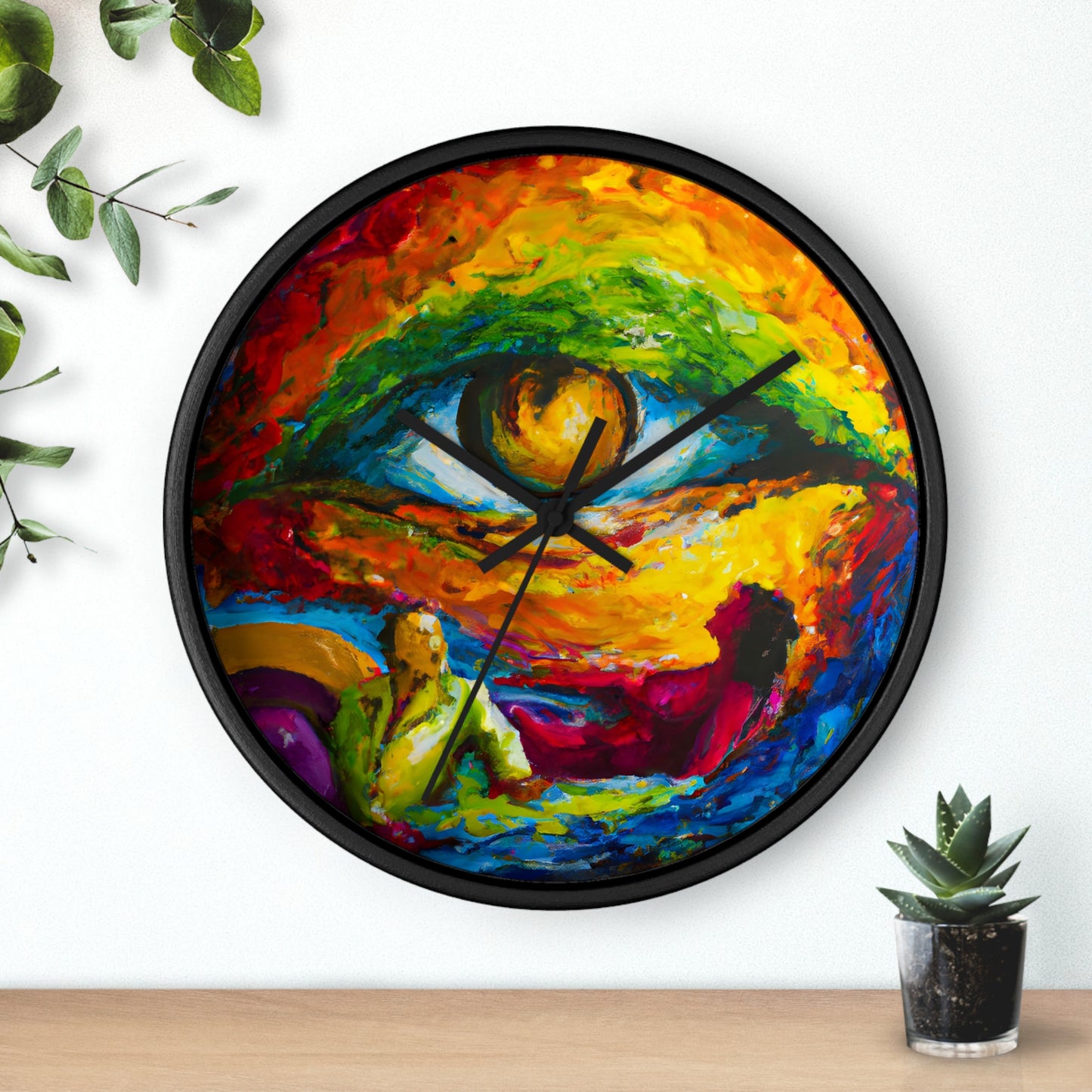 LeonardoVinci - Gay Hope Wall Clock