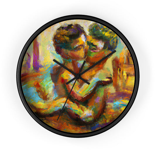 Chris - Gay Love Wall Clock