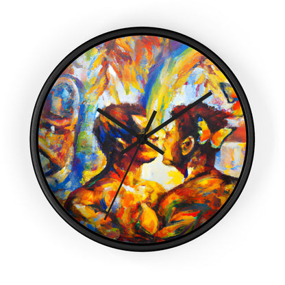 Maverick - Gay Love Wall Clock