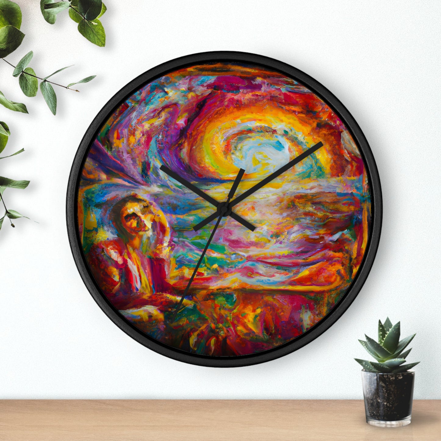 Leonardo daVinci - Gay Hope Wall Clock