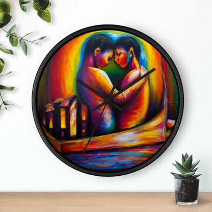 Braden - Gay Love Wall Clock