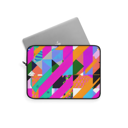 NeonStarDragVisage - LGBTQ+ Laptop Sleeve (12", 13", 15")