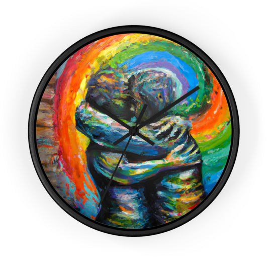 Cedric - Gay Love Wall Clock