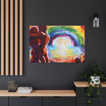 PineoArtist - Gay Couple Wall Art