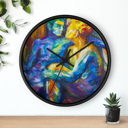 Trenton - Gay Love Wall Clock