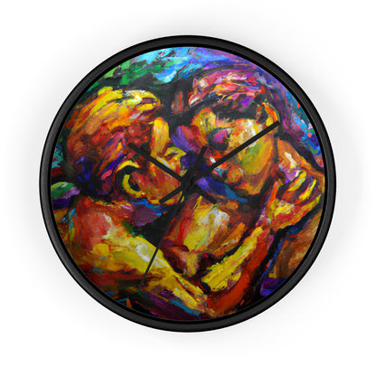 JackCobra - Gay Love Wall Clock