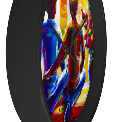 Braden - Gay Love Wall Clock