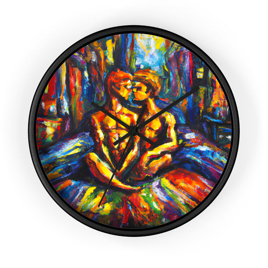 Maximillian - Gay Love Wall Clock