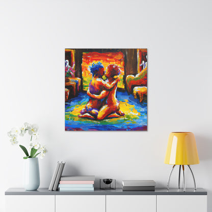TroyJ - Gay Love Canvas Art