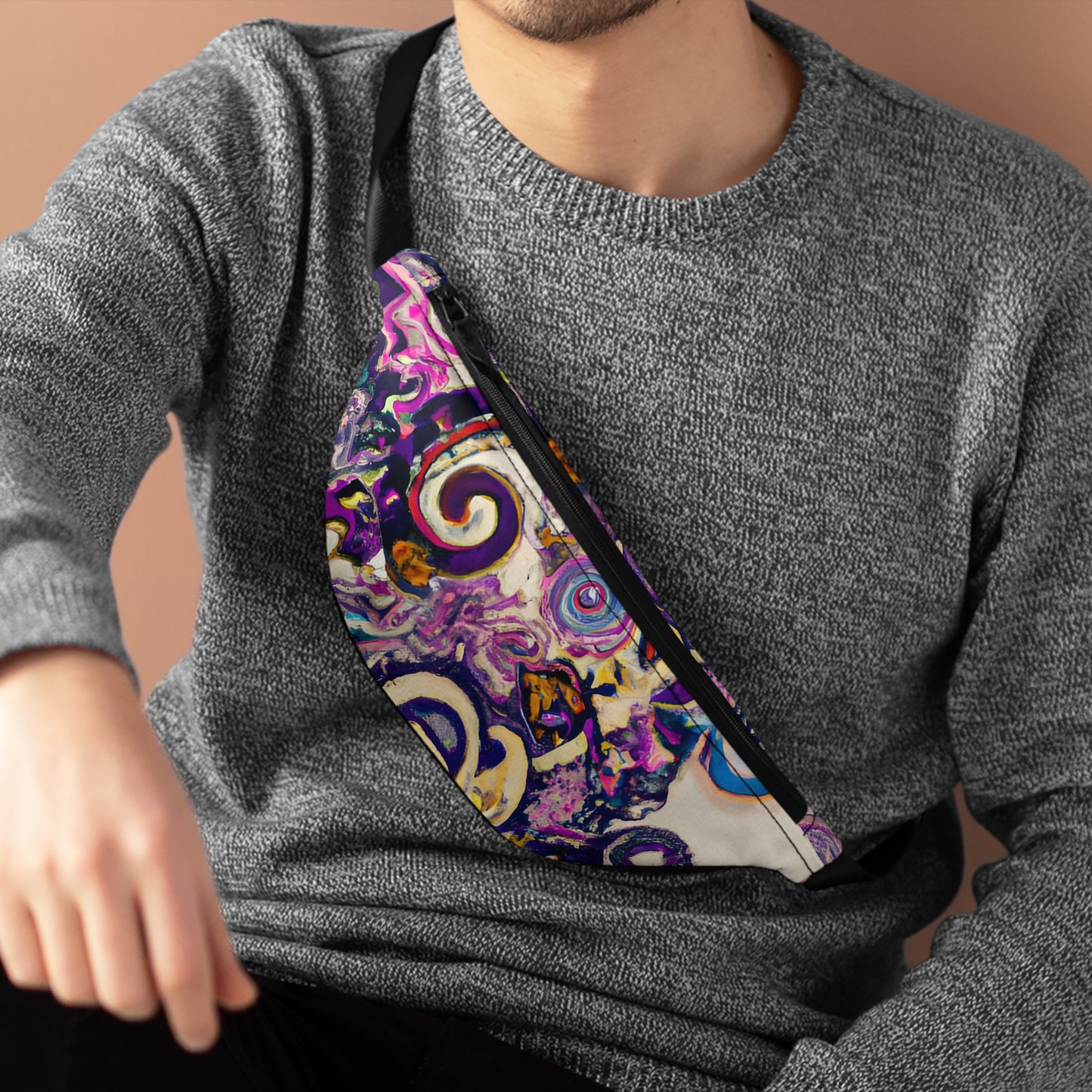 FlamingFancyFace - LGBTQ+ Fanny Pack Belt Bag