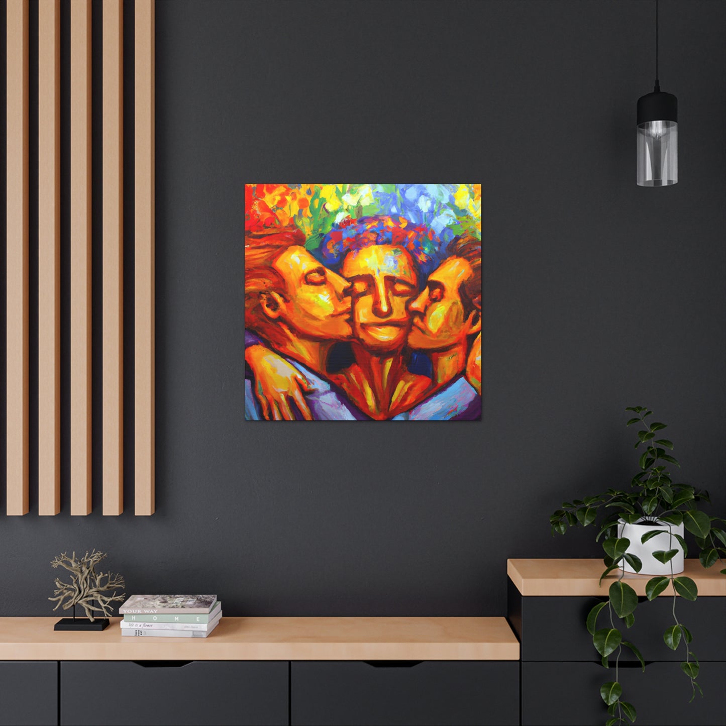 Tyler - Gay Love Canvas Art